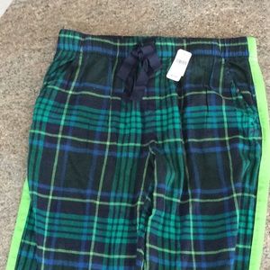 Aerie flannel pajama pants size small NWT